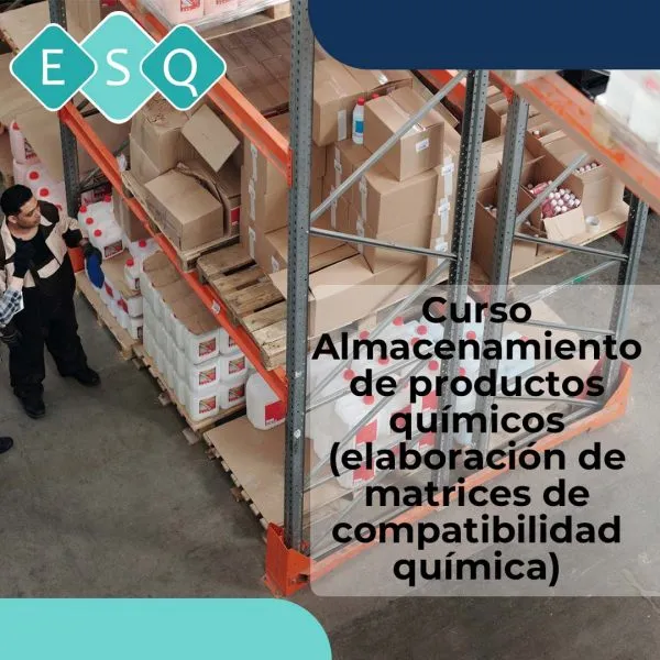 Curso Almacenamiento de productos químicos (elaboración de matrices de compatibilidad química