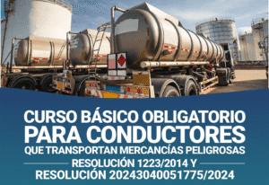 Curso para conductores de Transporte de mercancías peligrosas – primera vez